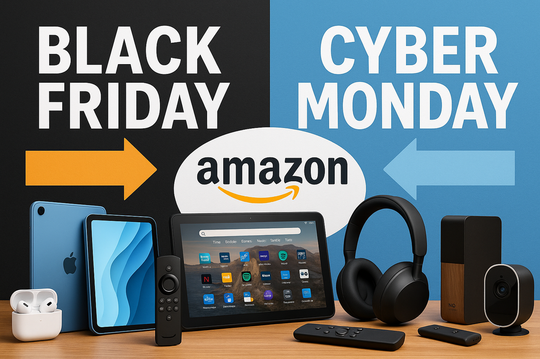 Amazon Black Friday vs. Cyber Monday 2025: When to Buy What
