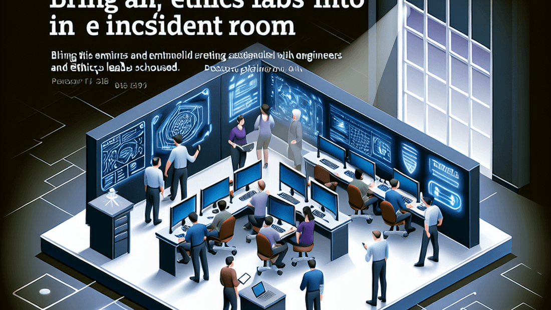 Opinion: Bring Ethics Labs Into the Incident Room
