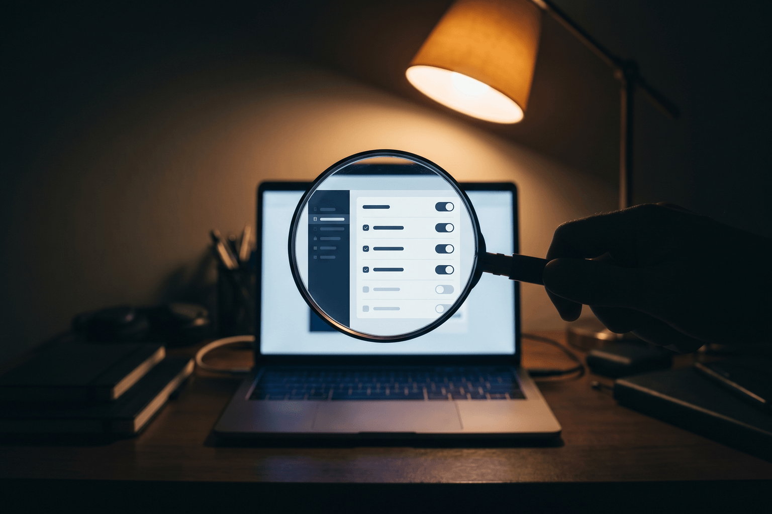A checklist audit of an AI agent's permissions and credential access