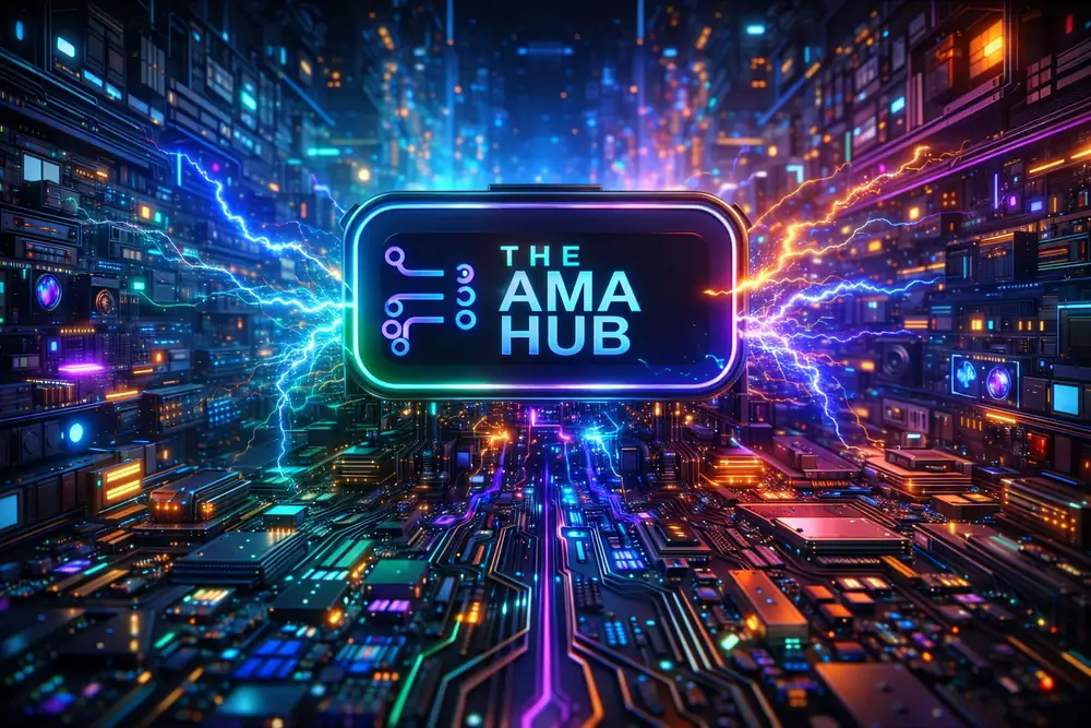 The AMA Hub logo