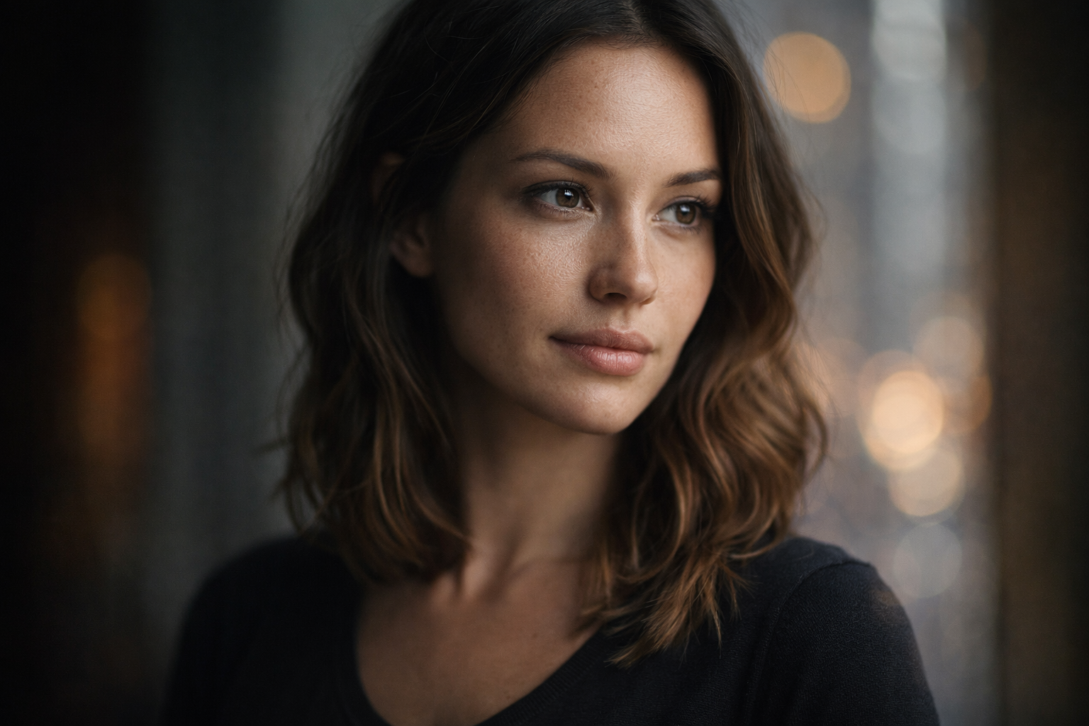 Hyper-realistic female portrait generated by GPT Image 1.5